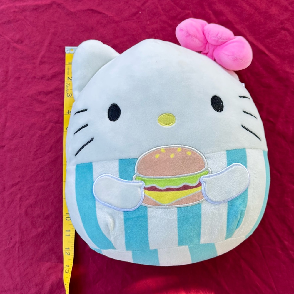 Hello Kitty Plush with Pink and Yellow Accents